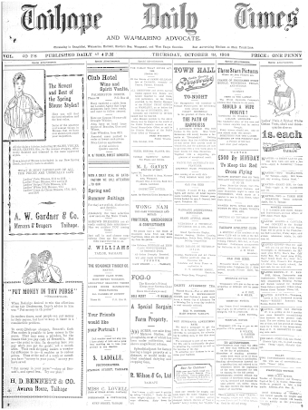 Issue page