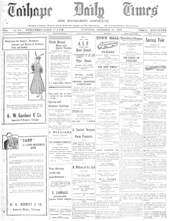 Issue page