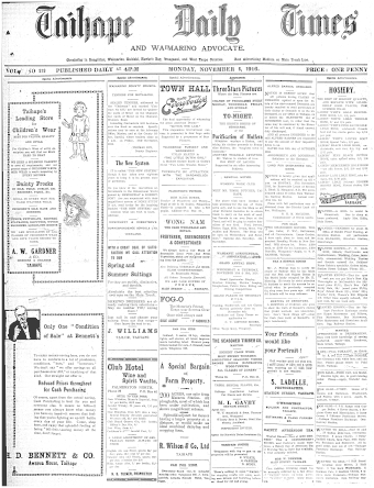 Issue page