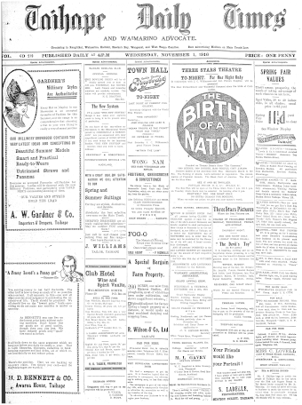 Issue page