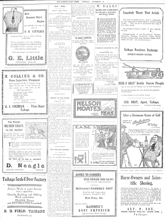Issue page