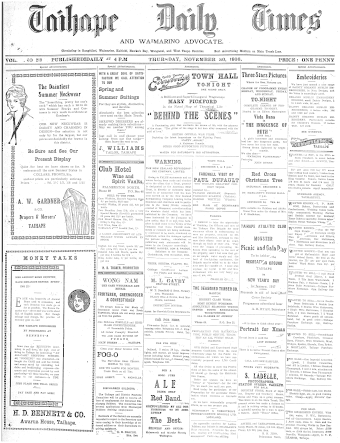 Issue page