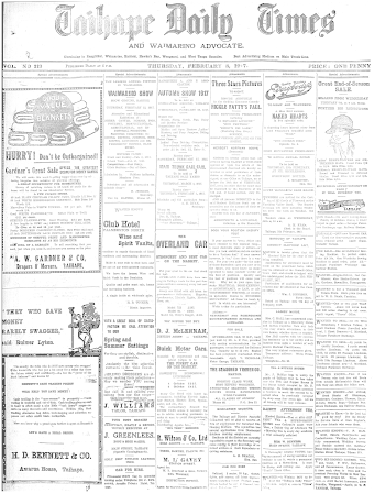 Issue page