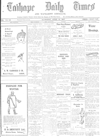 Issue page
