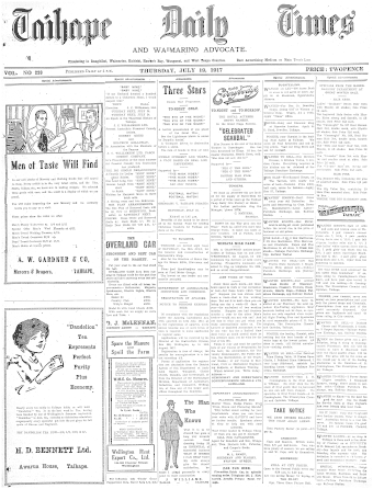 Issue page
