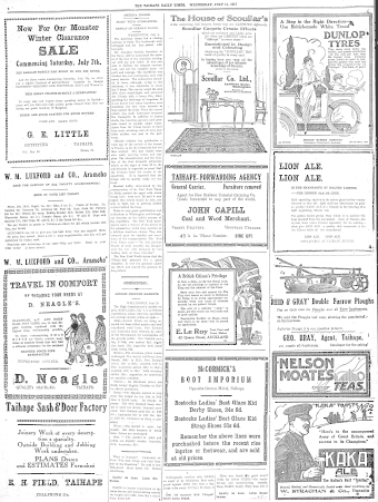 Issue page