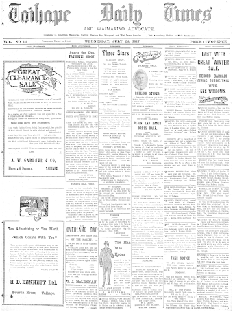 Issue page