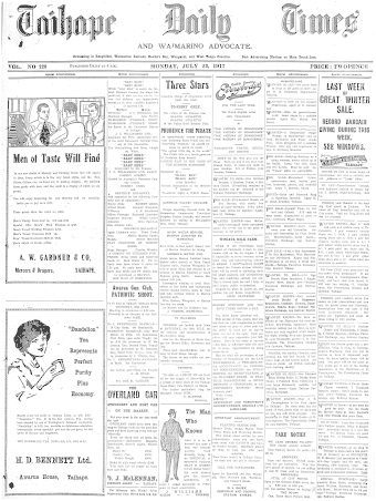 Issue page