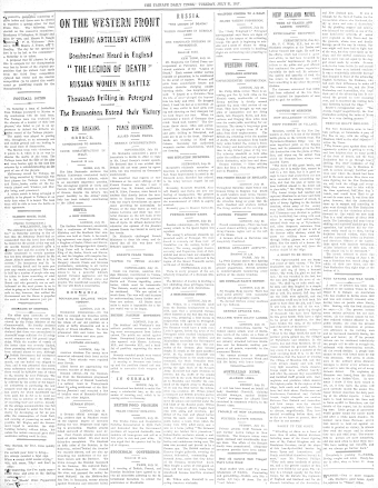 Issue page