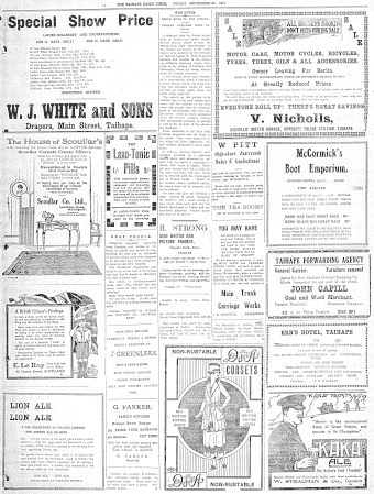 Issue page