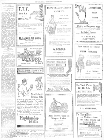 Issue page