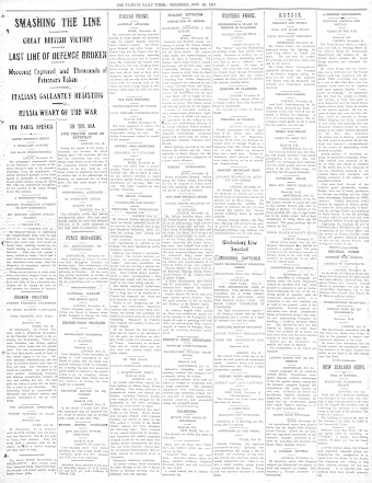 Issue page