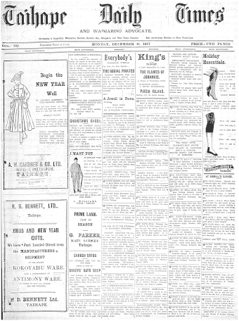 Issue page