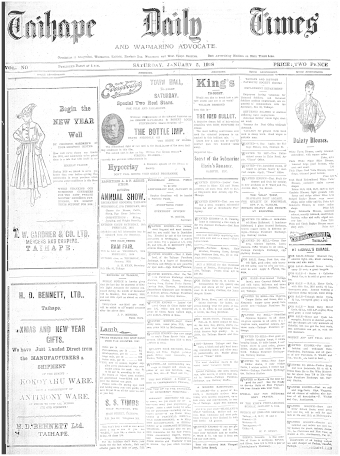 Issue page
