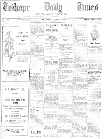 Issue page