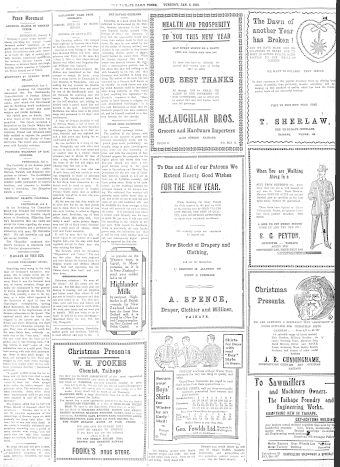 Issue page