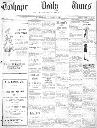Issue page
