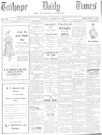 Issue page