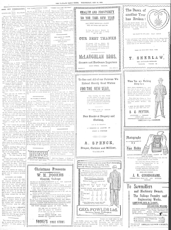Issue page