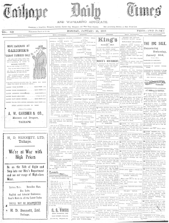 Issue page