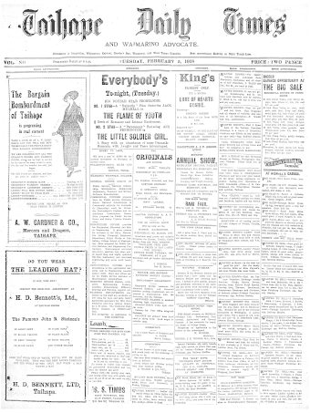 Issue page