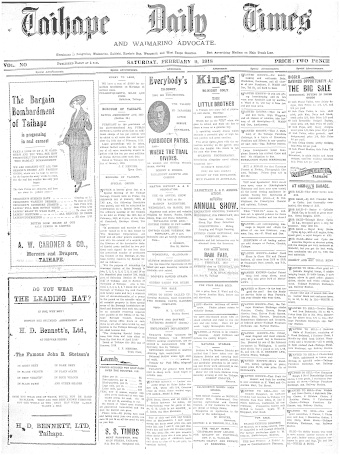 Issue page