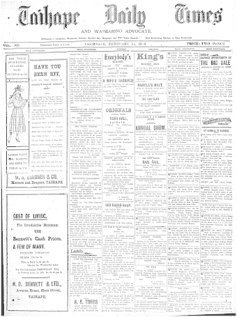 Issue page
