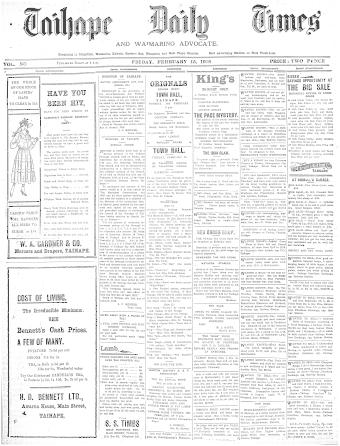 Issue page