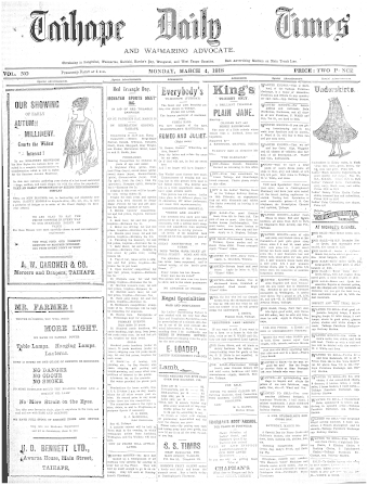 Issue page