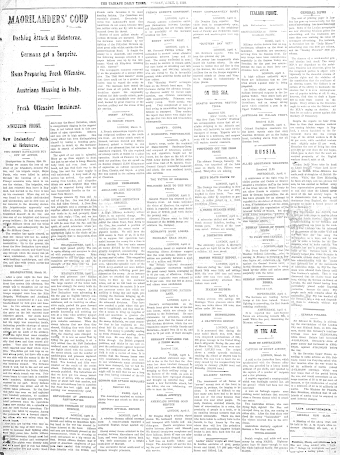 Issue page