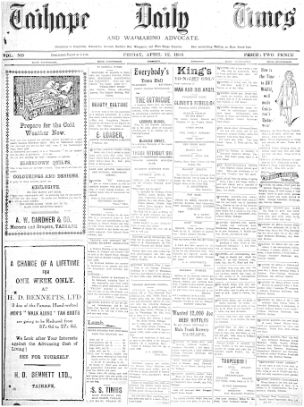 Issue page