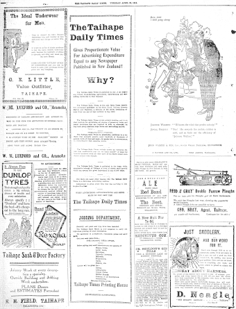 Issue page
