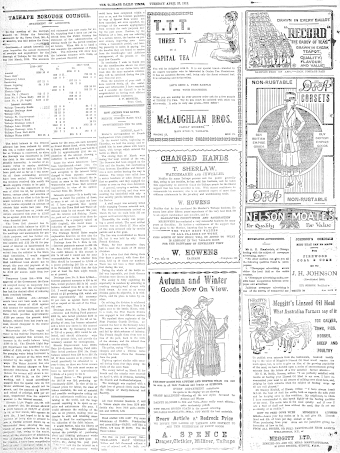 Issue page