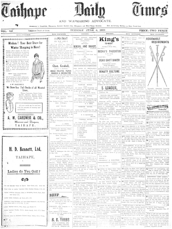 Issue page
