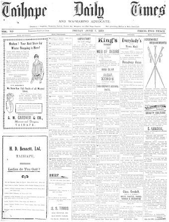 Issue page
