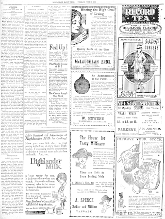 Issue page