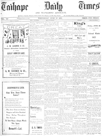 Issue page