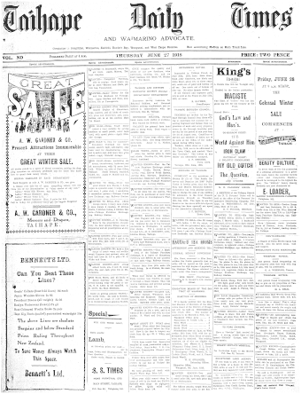 Issue page