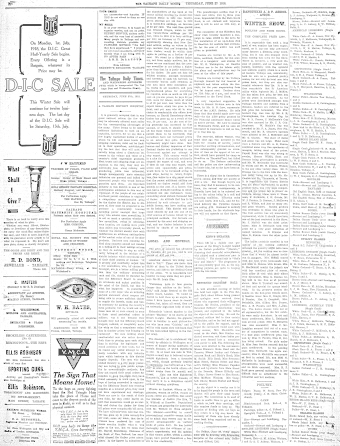 Issue page