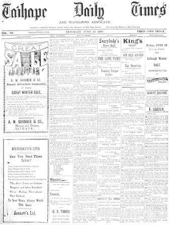 Issue page