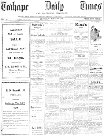 Issue page