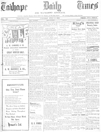 Issue page