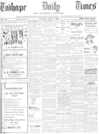 Issue page