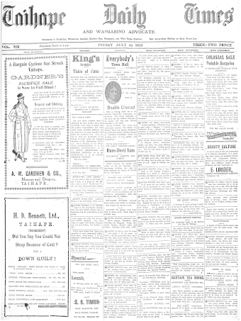 Issue page
