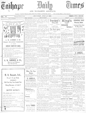 Issue page