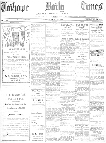Issue page