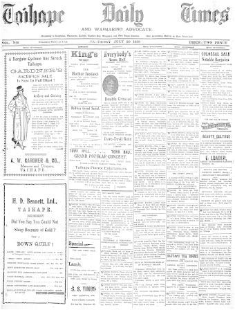 Issue page