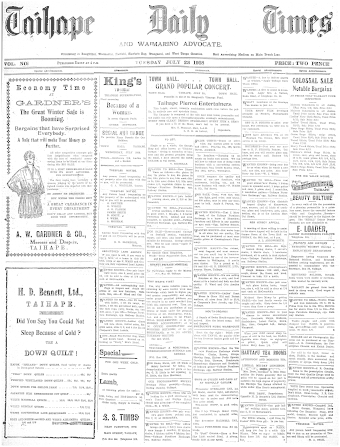 Issue page