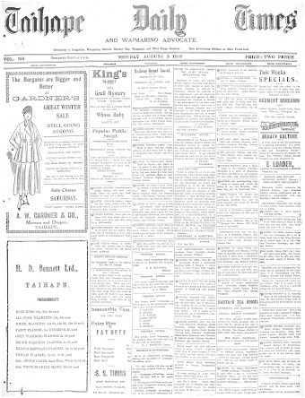 Issue page