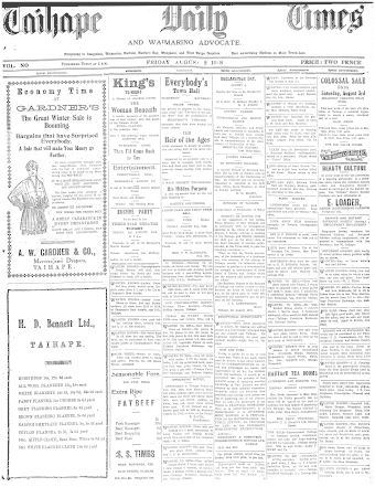 Issue page